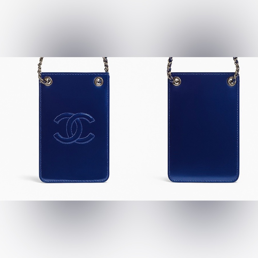 CHANEL Phone Case Holder On Chain